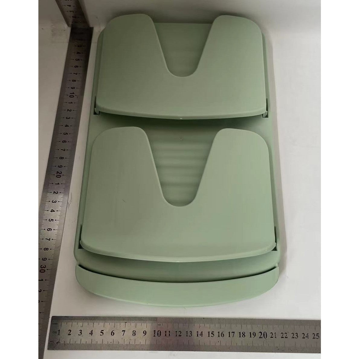 Suport de Bucatarie, Flippy, pentru Capace/Tocatoare, din Plastic, Colectare Apa Scursa, Montare fara Perfoarare, 33.3