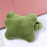 Suport de Mana, Flippy, Pernuta pentru Incheietura cu Banda Elastica, pentru Mouse, Moale, 7.5 x 7 cm, Verde Inchis
