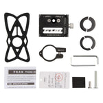 Suport de telefon pentru bicicleta/motocicleta/scuter/trotineta, GUB G-85SL Negru
