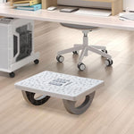 Suport Ergonimic pentru Picioare, Flippy, Plastic, cu Role de Masaj pentru Talpi, pentru Birou, Usor de Transportat,