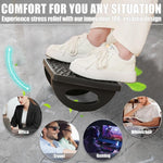 Suport Ergonimic pentru Picioare, Flippy, Plastic, cu Role de Masaj pentru Talpi, pentru Birou, Usor de Transportat,
