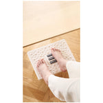 Suport Ergonimic pentru Picioare, Flippy, Plastic, cu Role de Masaj pentru Talpi, pentru Birou, Usor de Transportat,