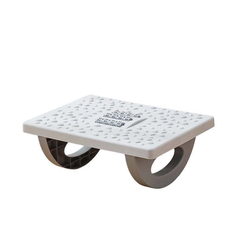 Suport Ergonimic pentru Picioare, Flippy, Plastic, cu Role de Masaj pentru Talpi, pentru Birou, Usor de Transportat,