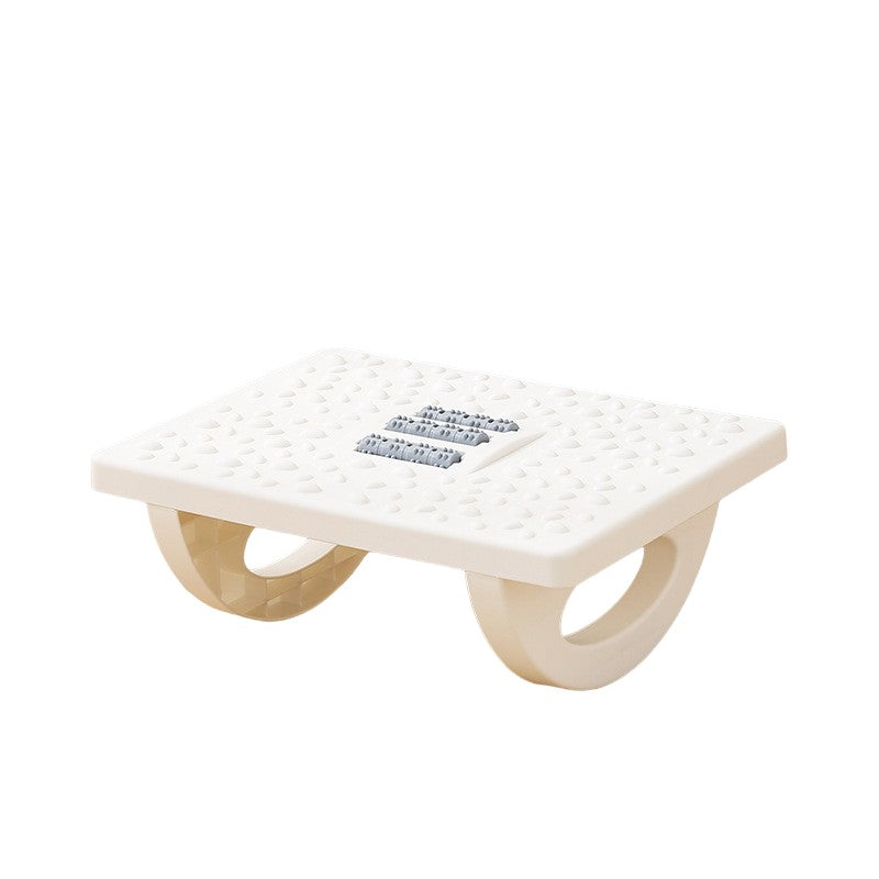 Suport Ergonimic pentru Picioare, Flippy, Plastic, cu Role de Masaj pentru Talpi, pentru Birou, Usor de Transportat,