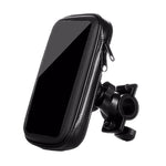 Suport husa telefon mobil Flippy pentru bicicleta si motocicleta, rezistent apa si socuri, touchscreen, 360 rotativ,
