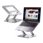 Stand Laptop si Tableta, Flippy, Suport Laptop Ergonomic, Pliabil, Ajustabil pe Inaltime, Portabil, Anti Alunecare,