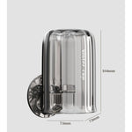 Suport Multifunctional 2 in 1, Pahar si Suport pentru Periuta de Dinti, Flippy, Plastic, Dimensiune: 10.4 x 7.3 x 7.3
