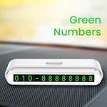 Suport Numar de Telefon pentru Parcare Auto, Flippy, Suport pentru Numarul de telefon, Banda glisanta pentru Ascundere,