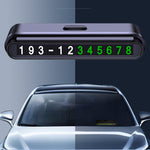 Suport Numar de Telefon pentru Parcare Auto, Flippy, Suport pentru Numarul de telefon, Banda glisanta pentru Ascundere,