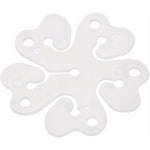 Suport pentru Baloane, Flippy, care Formeaza o Floare, cu Un Singur Strat, pentru 6 Baloane, 6x6cm, 2.7g