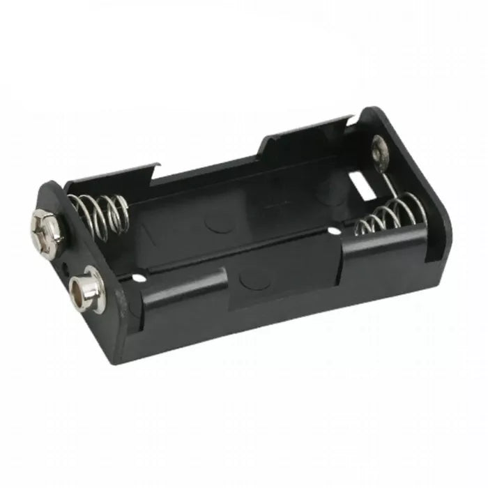 Suport pentru baterii 2buc AA cu mufa de conectare 9V