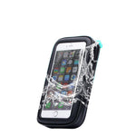 Suport husa telefon mobil Flippy pentru bicicleta si motocicleta, rezistent apa si socuri, touchscreen, 360 rotativ,