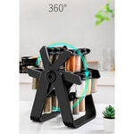 Suport Pentru Condimente Rotativ, Flippy, Multifunctional, Pivotant 360°, Portabil, Usor de Montat, 34x23 cm,