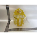 Suport pentru Hartie Igienica, Flippy, din Plastic PP, Montare pe Perete cu Adeziv, Model Ratusca, 17.5x13.5x12 cm,