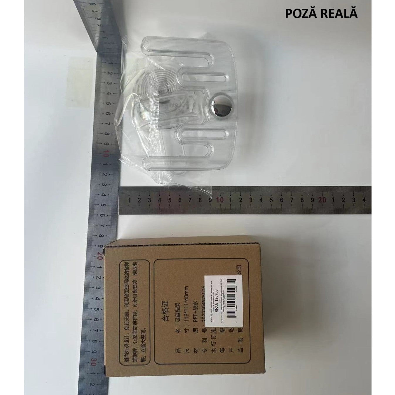 Suport pentru Incaltamintea de Casa, Flippy, fara Perforare, Montare pe Perete, Prindere Adeziva, 11.6x11x4.8cm,