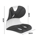 Suport pentru Scaun, Flippy, pentru Corectarea Posturii, Portabil, Ergonomic, Ameliorare Durere, Respirabil, 32x29x28