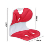 Suport pentru Scaun, Flippy, pentru Corectarea Posturii, Portabil, Ergonomic, Ameliorare Durere, Respirabil, 32x29x28