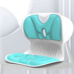 Suport pentru Scaun, Flippy, pentru Corectarea Posturii, Portabil, Ergonomic, Ameliorare Durere, Respirabil, 36x34x33