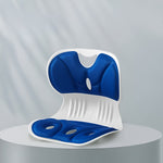 Suport pentru Scaun, Flippy, pentru Corectarea Posturii, Portabil, Ergonomic, Ameliorare Durere, Respirabil, 36x34x33