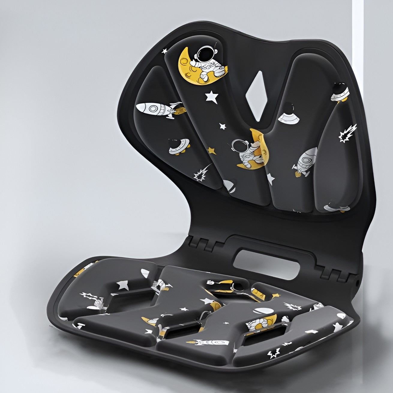 Suport pentru Scaun, Flippy, pentru Corectarea Posturii, Portabil, Pliabil, Ergonomic, Ameliorare Durere, Respirabil,