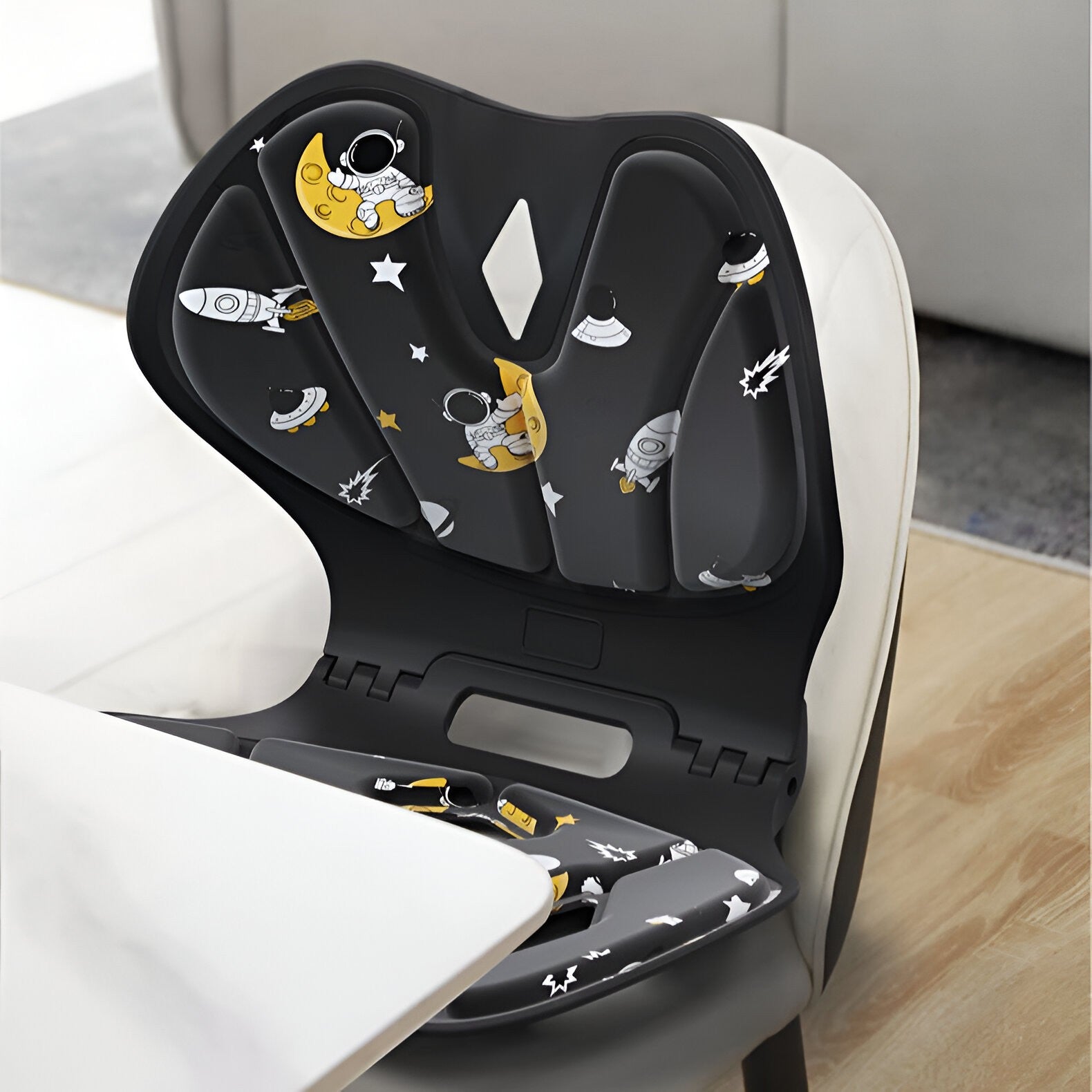 Suport pentru Scaun, Flippy, pentru Corectarea Posturii, Portabil, Pliabil, Ergonomic, Ameliorare Durere, Respirabil,