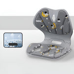 Suport pentru Scaun, Flippy, pentru Corectarea Posturii, Portabil, Pliabil, Ergonomic, Ameliorare Durere, Respirabil,