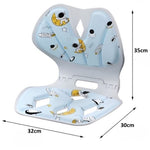 Suport pentru Scaun, Flippy, pentru Corectarea Posturii, Portabil, Pliabil, Ergonomic, Ameliorare Durere, Respirabil,