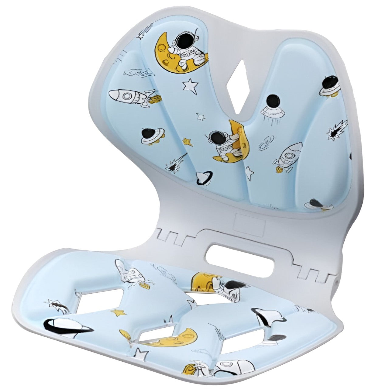 Suport pentru Scaun, Flippy, pentru Corectarea Posturii, Portabil, Pliabil, Ergonomic, Ameliorare Durere, Respirabil,