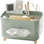 Suport pentru Servetele, Flippy, Cutie Multifunctionala, Design Minimalist, ABS, cu Suport pentru Obiectele Personale,