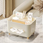 Suport pentru Servetele, Flippy, Cutie Multifunctionala, Design Minimalist, ABS, cu Suport pentru Obiectele Personale,