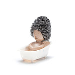 Suport pentru Spalat Vase, Flippy, pentru Burete/Sarma, Model Cada, Alb/Bej