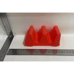Suport pentru Taco, Flippy, Model Autobuz, 14 x 7.5 x 6.5 cm, din PP, Portocaliu