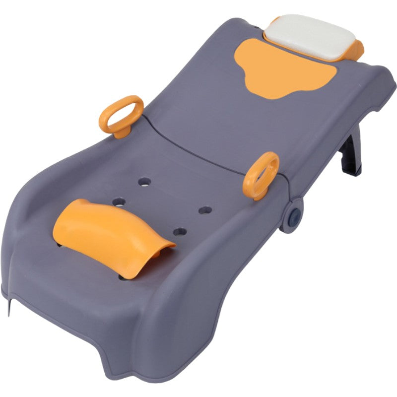 Suport Pliabil pentru Spalat Parul Flippy, Pentru Copii, 0 - 16 ani, cu Picioare Antialunecare, Material Polipropilena,
