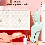 Suport Pliabil pentru Spalat Parul Flippy, Pentru Copii, cu Scurgere, cu Picioare Antialunecare, Material