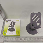 Suport rotativ pentru telefon, Flippy, Complet Metalic, Pliabil, Design Modern pentru Desktop, Multifunctional,