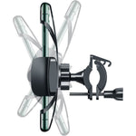 Suport telefon pentru bicicleta negru Inter-Tech MTH-200 55 x 70 x 120 mmm