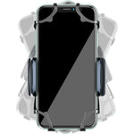 Suport telefon pentru bicicleta negru Inter-Tech MTH-200 55 x 70 x 120 mmm