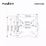 Suport TV de perete 13-27 inch 30kg Nedis