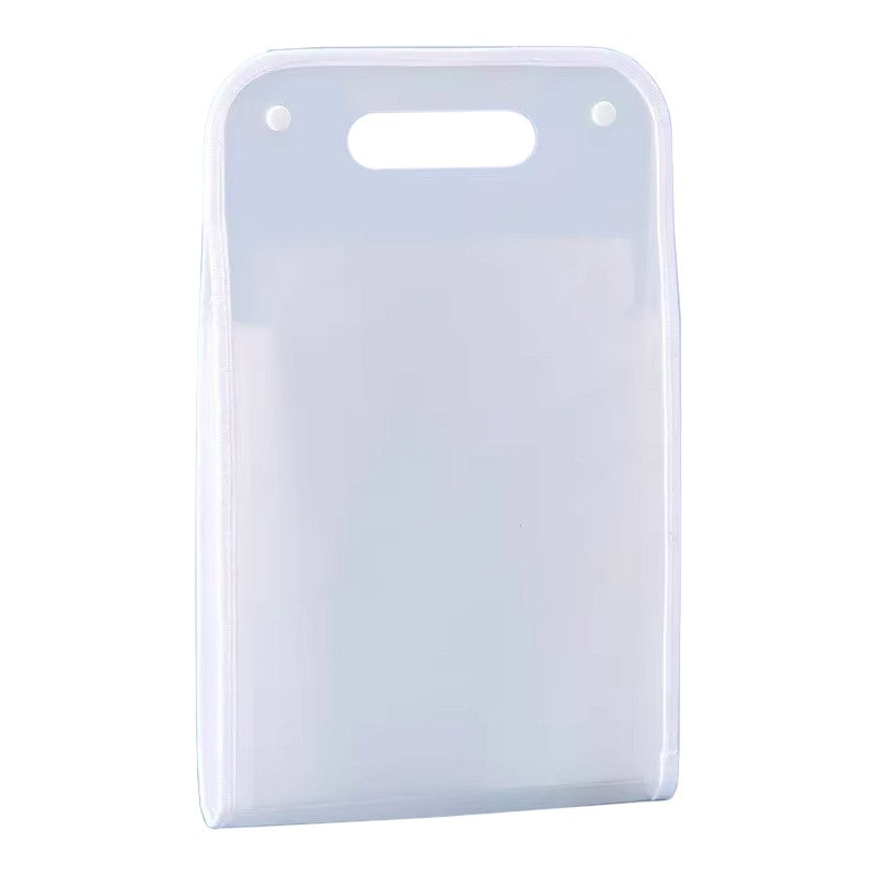 Suport Vertical pentru Hartii A4, Flippy, Suport Portabil pentru Hartie A4 cu Maner, PP, pentru Depozitare Hartii si