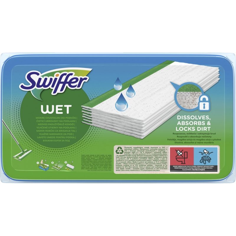 Rezerva Umeda pentru Mop, SWIFFER, Lemon, Set 20 Bucati