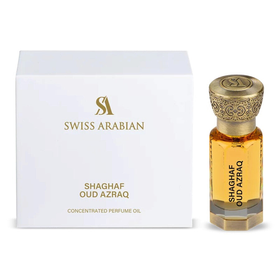 Swiss Arabian, Shaghaf Oud Azraq, Ulei de parfum, Unisex, 12 ml