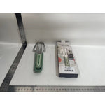 Taietor Decojitor pentru Pepene, Flippy, pentru Legume si Fructe, Multifunctional, Set din 3 Parti, Otel Inoxidabil si