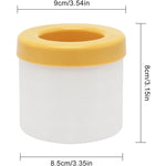 Tava de Gheata din Silicon cu Capac, Flippy, Forma de Gheata pentru Racirea Bauturilor, in Forma de Pahar, Silicon fara