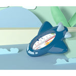 Termometru pentru Baie, Flippy, Plutitor, Rezistent la apa, Multifunctional, Model Avion, 11x10x4 cm, Albastru