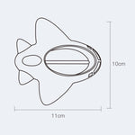 Termometru pentru Baie, Flippy, Plutitor, Rezistent la apa, Multifunctional, Model Avion, 11x10x4 cm, Roz