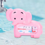 Termometru pentru Baie, Flippy, Plutitor, Rezistent la apa, Multifunctional, Model Elefant, 11.5x9x2 cm, Roz