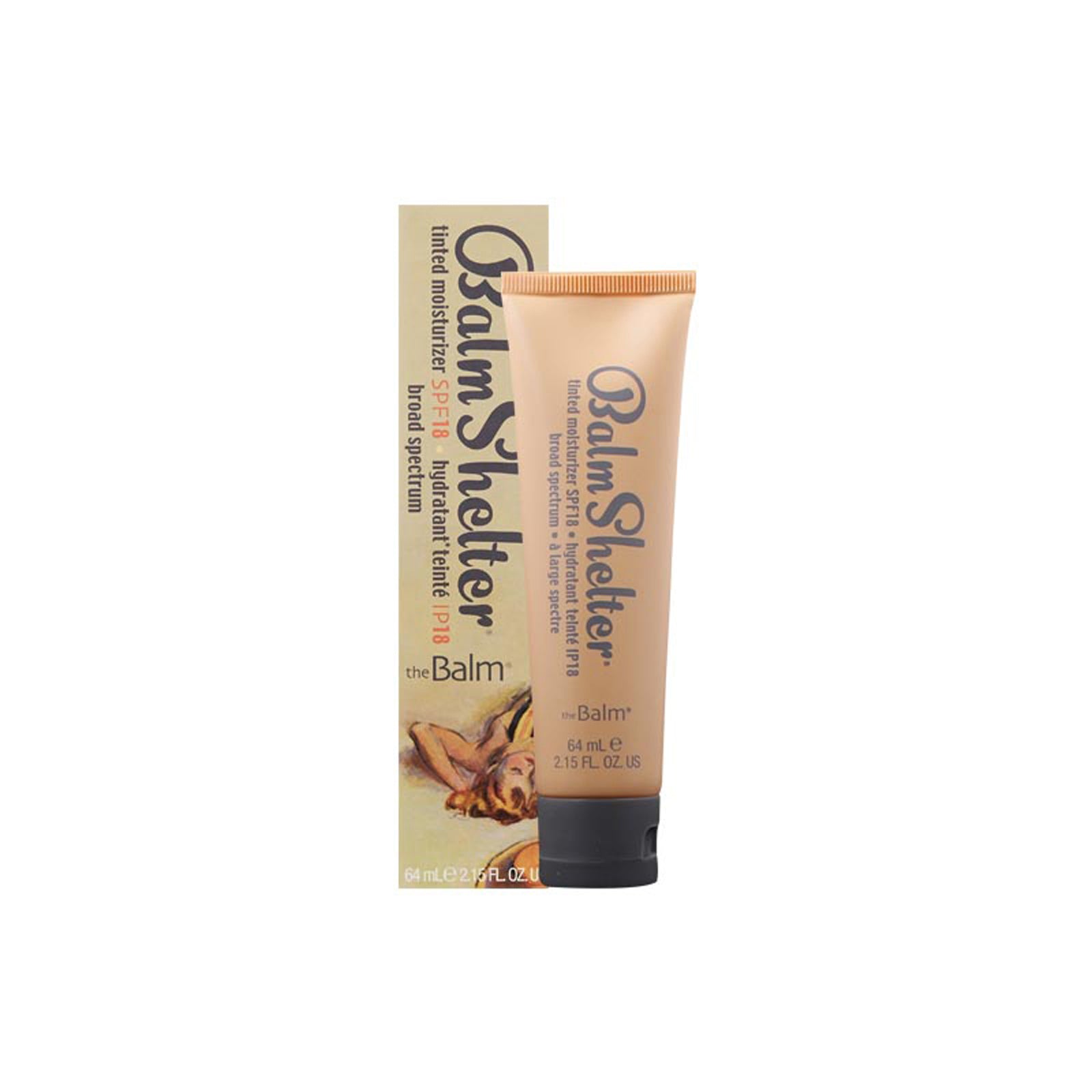 The Balm, Balm Shelter, Cremă BB, După întuneric, SPF 18, 64 ml - Olmarkt