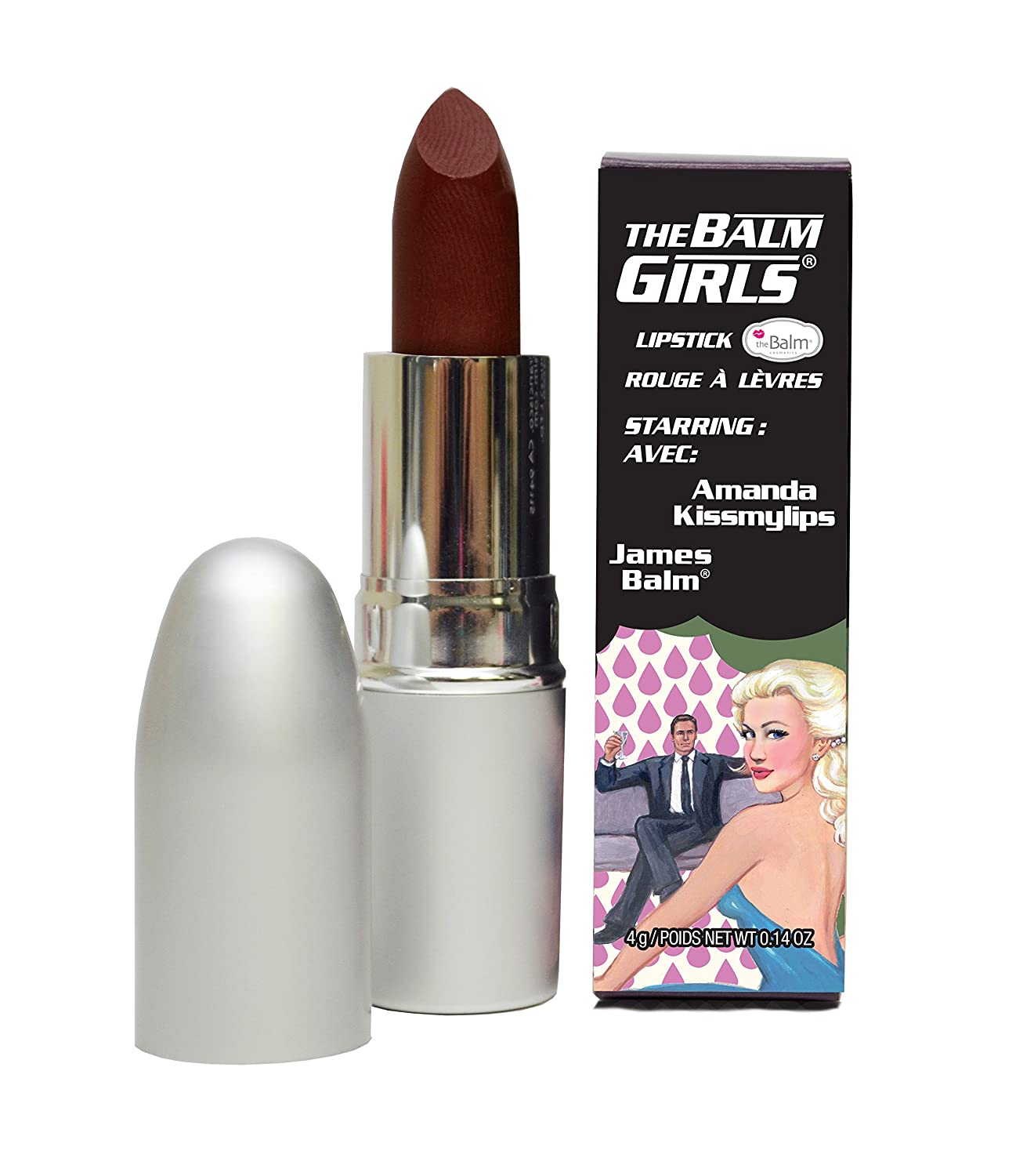 The Balm, Girls, Ruj cremos, Marron Berry, 4 g - Olmarkt