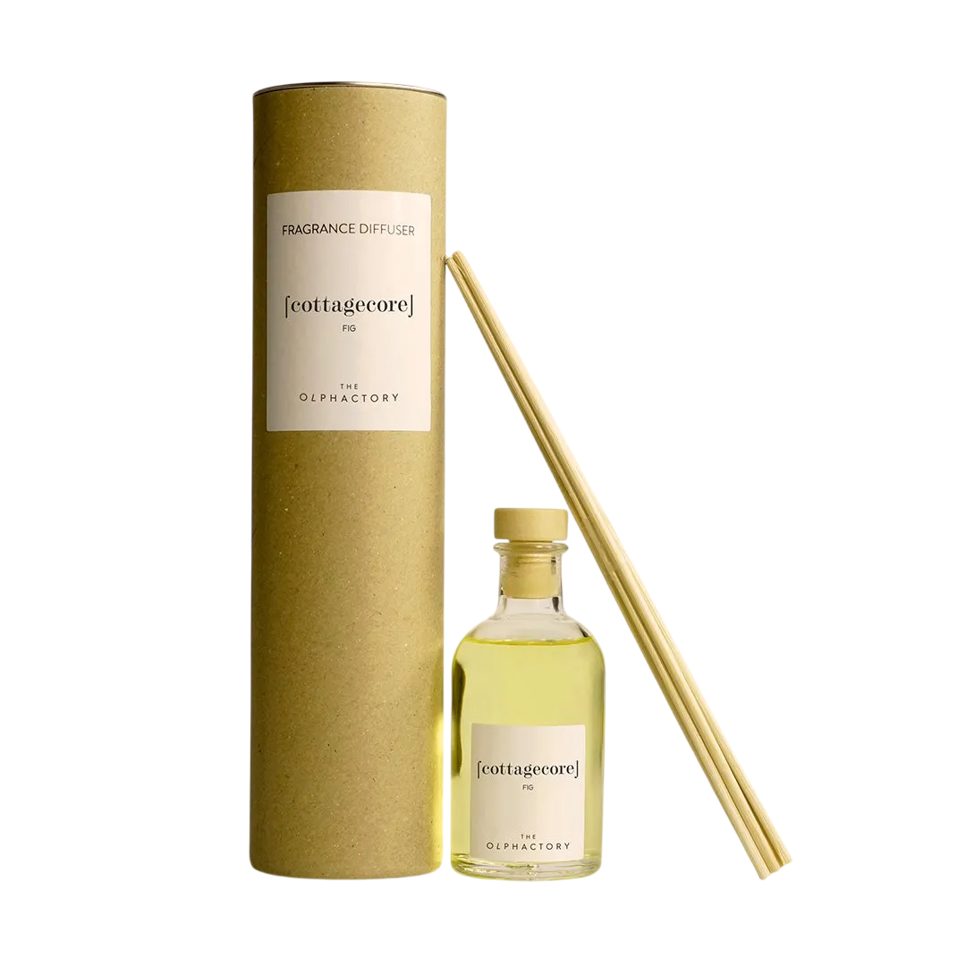 The Olphactory, Cottagecore Fig, Bețișoare parfumate, Difuzor de aromă cu bețișoare, 250 ml