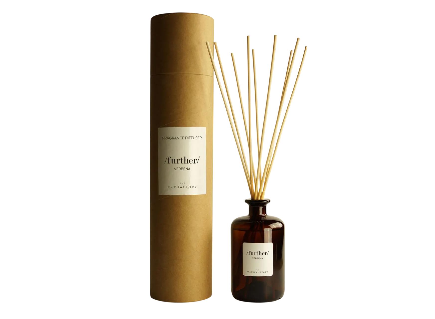 The Olphactory, Further Verbena, Bețișoare parfumate, Difuzor de aromă cu bețișoare, 500 ml